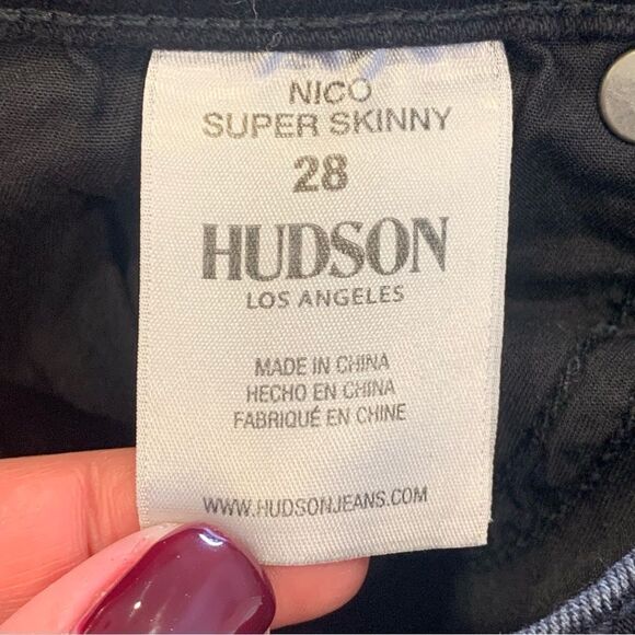 Hudson Nico Midrise Ankle Super Skinny in Interstellar Size 28 - Picture 10 of 14